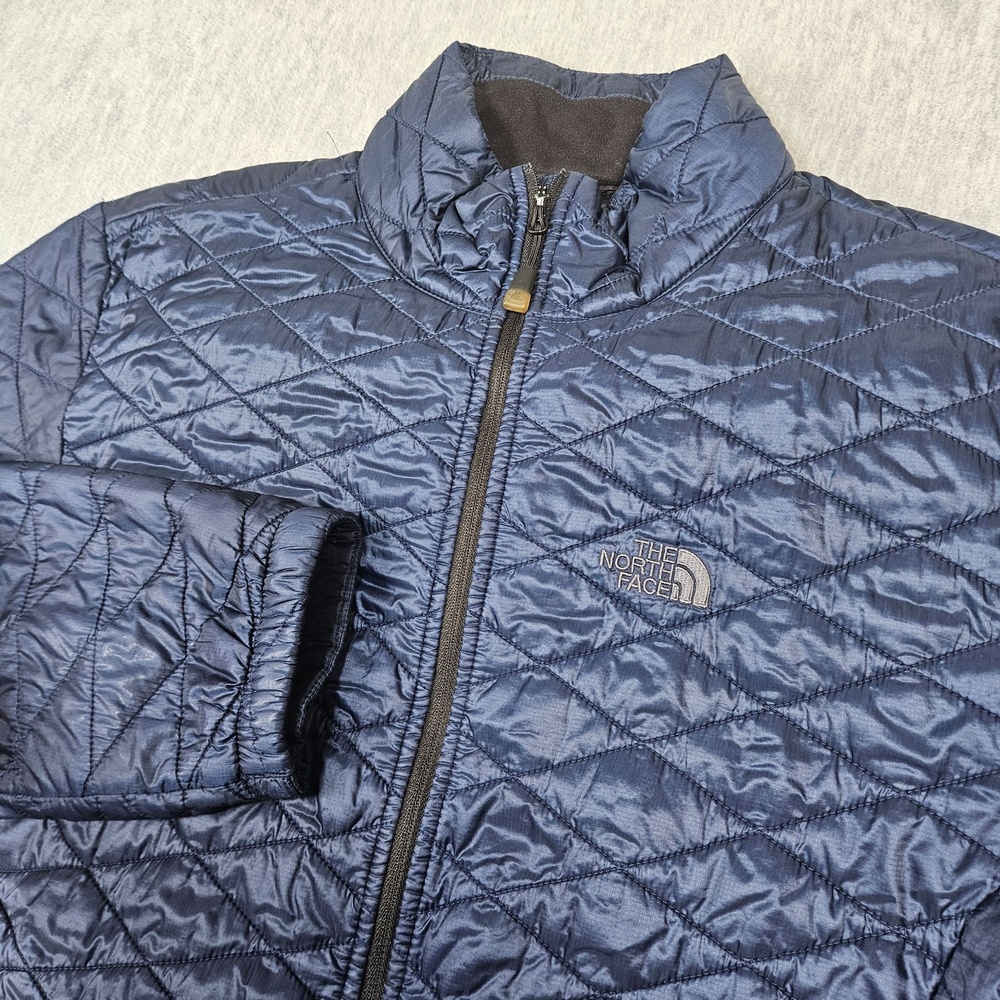 The North Face Jacket Mens 2XL Blue Quilted Excelloft Insulated Lightweight